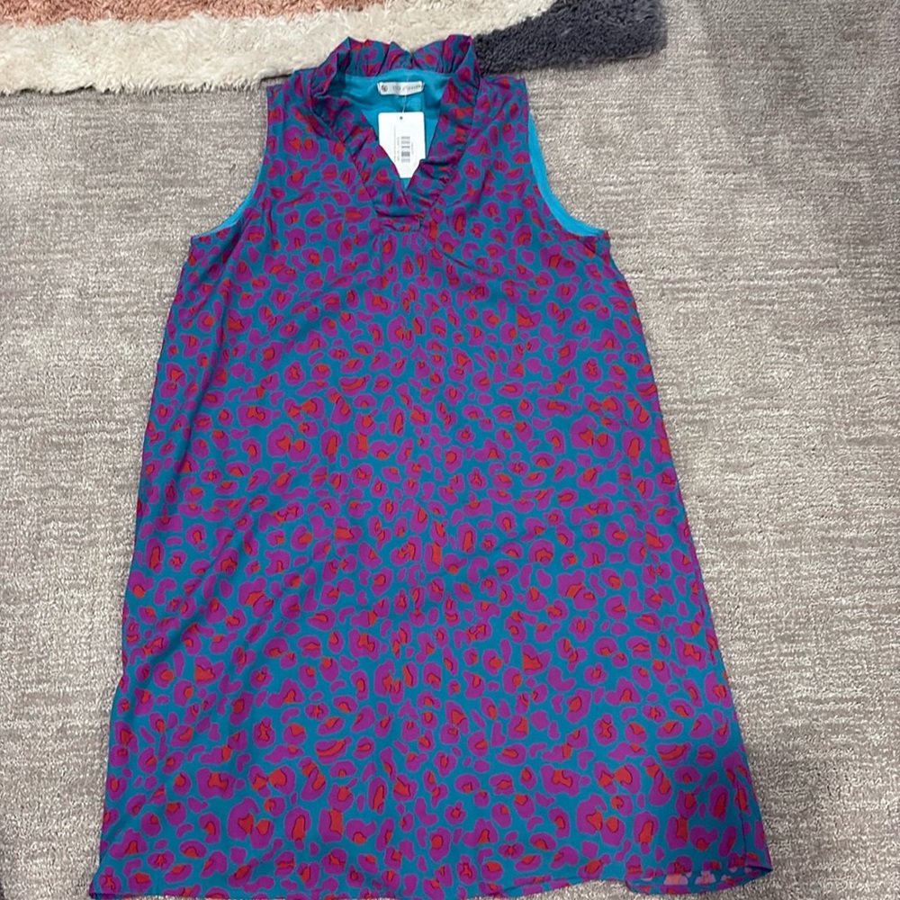 Colorful leopard sundress.